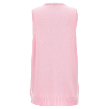 Sportmax Multicolor Wool Sleeveless Jacket