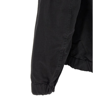 Stone Island Black Cotton Shell Jacket