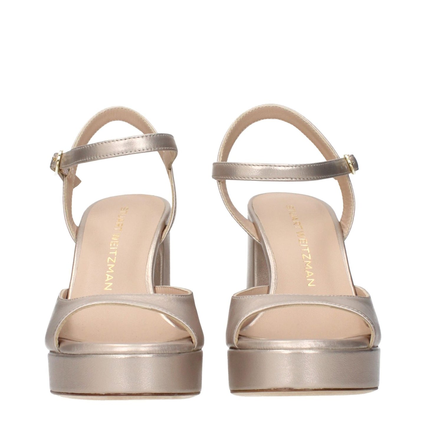 Stuart Weitzman Beige Leather Platform Sandals 1728,75667636384,Beige,EU36/US6,EU37.5/US7.5,EU37/US7,EU38.5/US8.5,EU39/US9,EU40/US10,EU41/US11,New with tags,Platforms - Sandals - Shoes,Sandals - Shoes,Shoes,Stuart Weitzman,Women