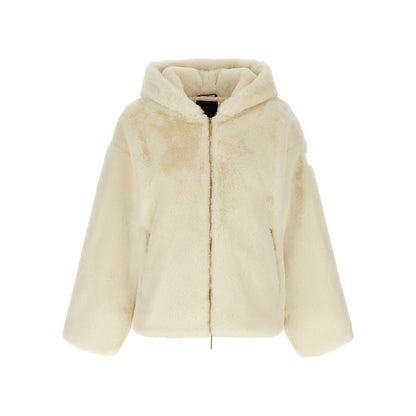 Tatras White Polyester Full-Length Jacket