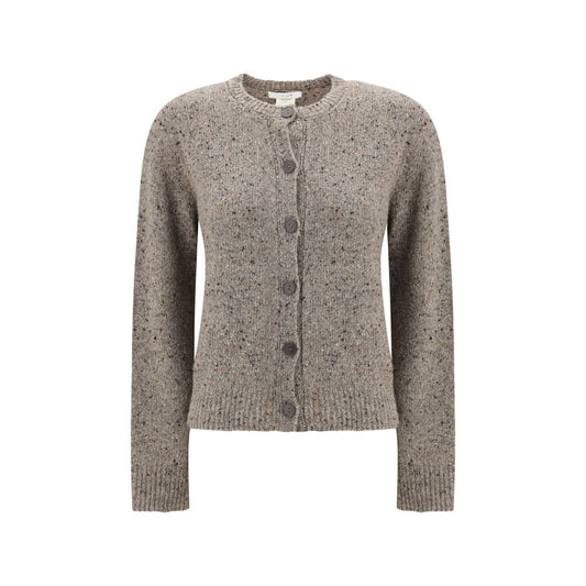 The Row Beige Cashmere Cardigan