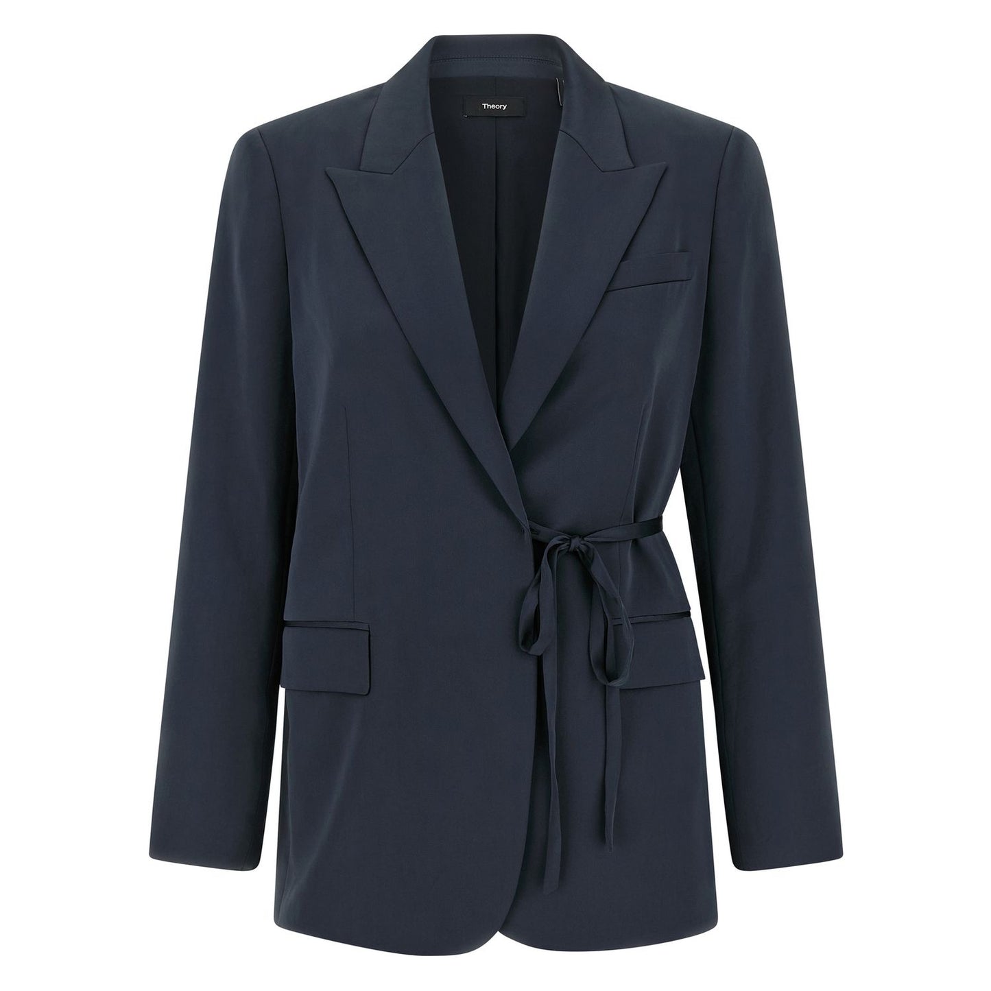 Theory Blue Polyester Blazer
