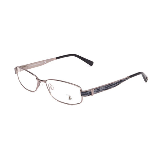 Tod's Gray Metal Glasses (Frames) Tod's