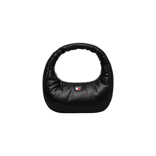 Tommy Hilfiger Black Polyethylene Handbag Tommy Hilfiger