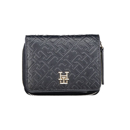 Tommy Hilfiger Blu Polyurethane Women Wallet