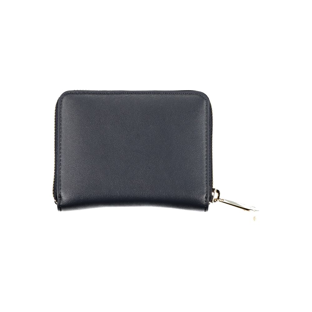 Tommy Hilfiger Blue Polyurethane Women Wallet