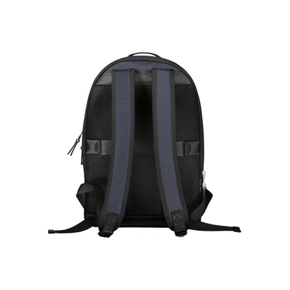 Tommy Hilfiger Blue Recycled Polyester Men Backpack