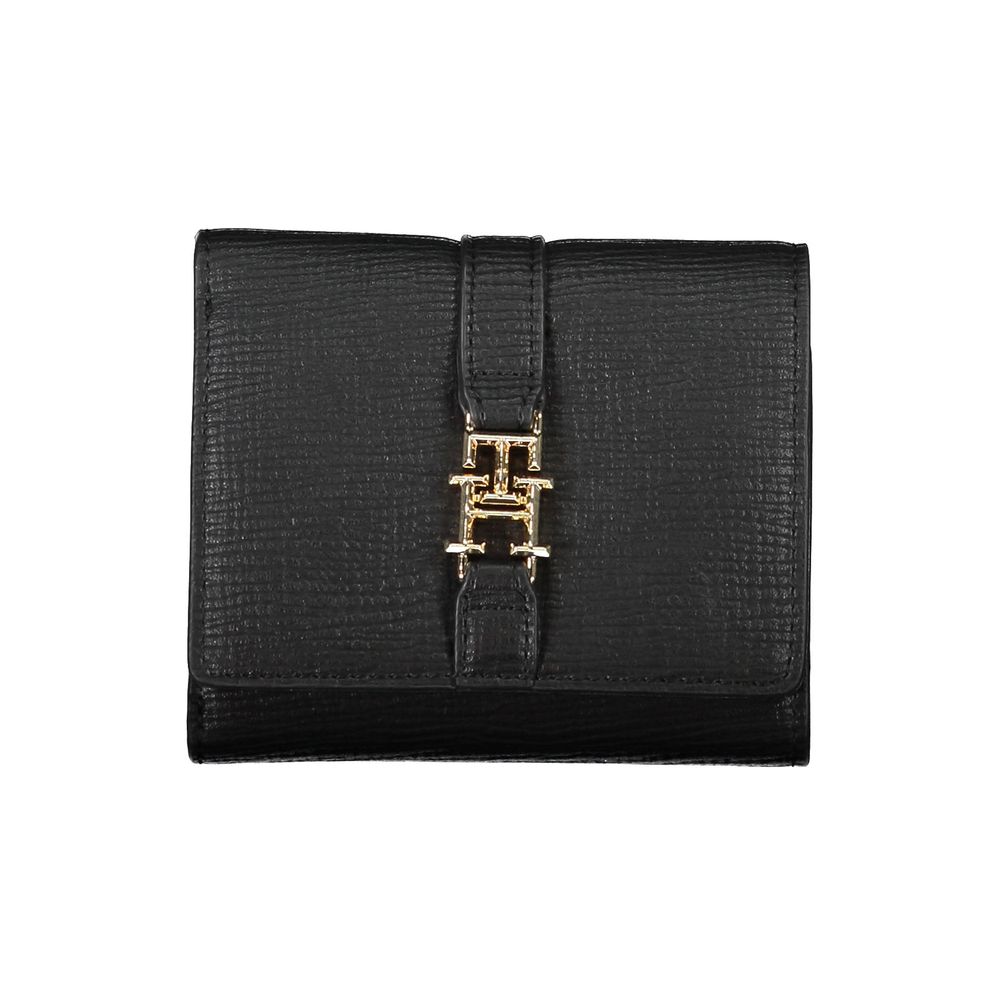 Tommy Hilfiger Nero Polyurethane Women Wallet