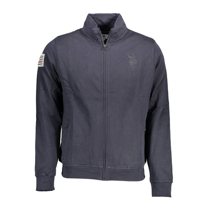 U.S. POLO ASSN. Blue Cotton Men Sweatshirt