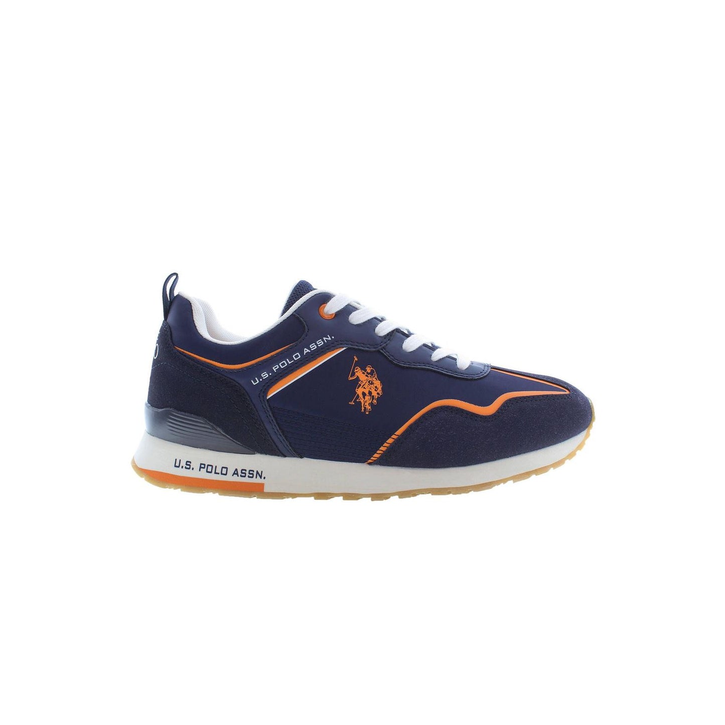 U.S. POLO ASSN. Blue Polyester Athletic Sneakers