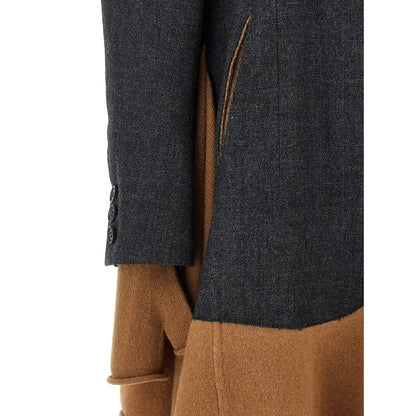 Undercover Multicolor Wool Coat