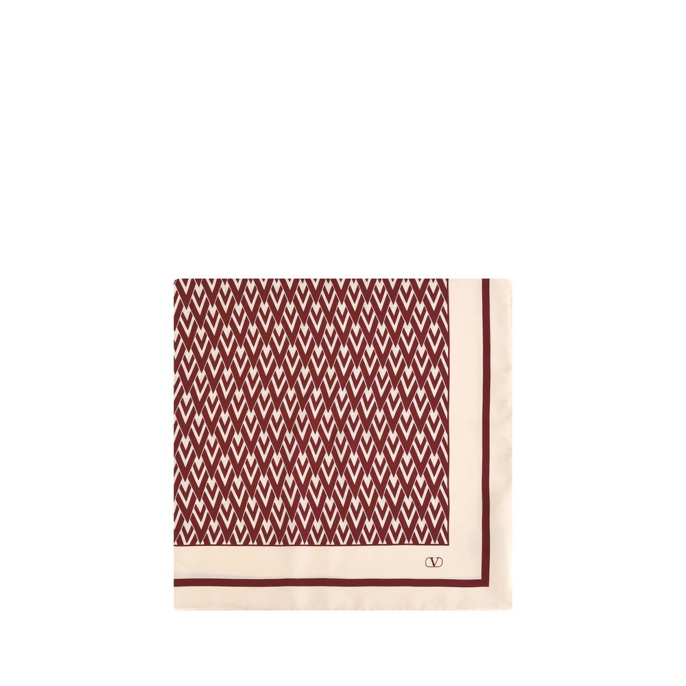 Valentino Garavani Multicolor Silk Scarf