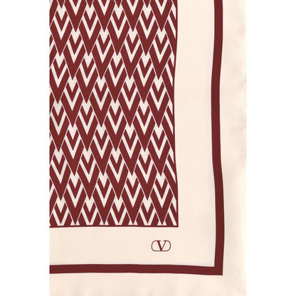 Valentino Garavani Multicolor Silk Scarf