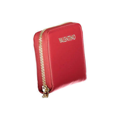 Valentino Red Polyurethane Women's Wallet