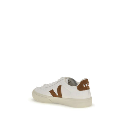 Veja White Leather Low Top Sneakers
