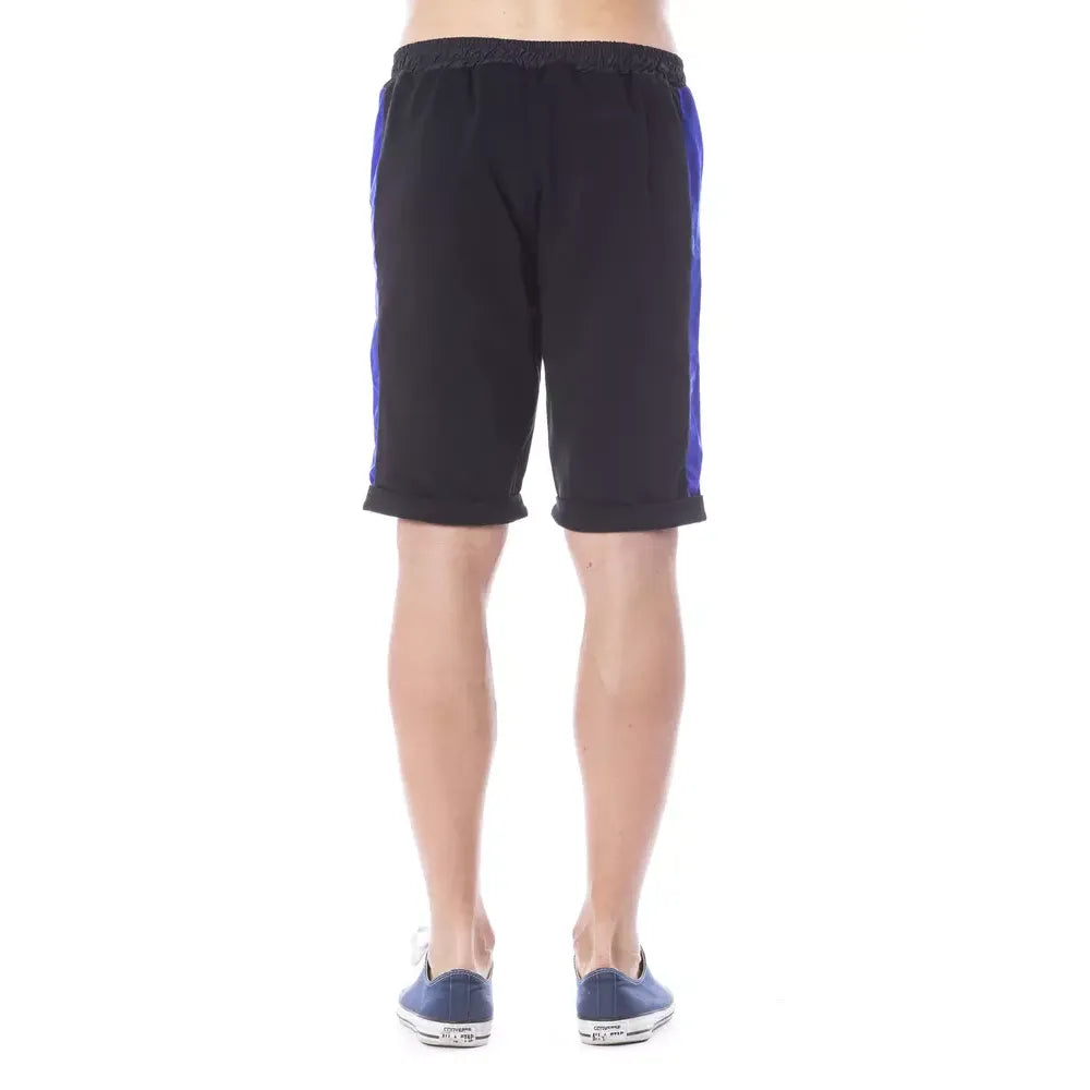 Verri Black Cotton Men's Short