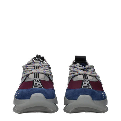 Versace Multicolor Fabric Chunky Sneakers 1728,75667636384,Chunky - Sneakers - Shoes,EU41/US8,EU42/US9,EU45/US12,EU47/US14,Men,Multicolor,New with tags,Shoes,Sneakers - Shoes,Versace