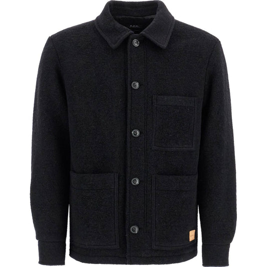 A.P.C. "emile wool effect fleece Vests A.P.C.