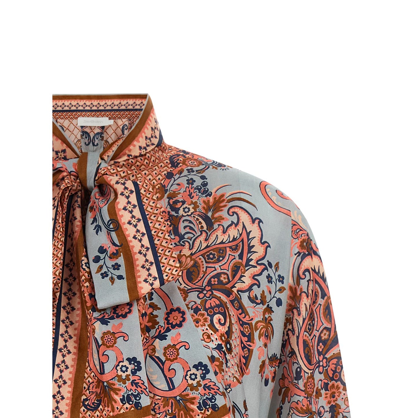 Zimmermann Multicolor Silk Blouse