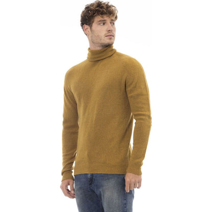 Alpha Studio Sweaters Alpha Studio,AU7071G_4191LICHENE,Brown,Category-Clothing,Clothing,Gender-Men,Made in Italy,Men,Men > Clothing,Men > Clothing > Topwear,Subcategory-Sweaters,Subcategory-Sweatshirts,Subcategory-Tops,Sweaters,Sweaters - Men - Clothing,w