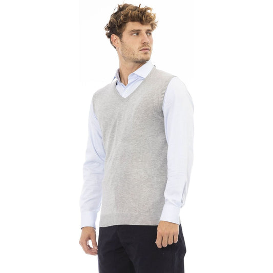 Alpha Studio Vest Vest Alpha Studio Light Gray