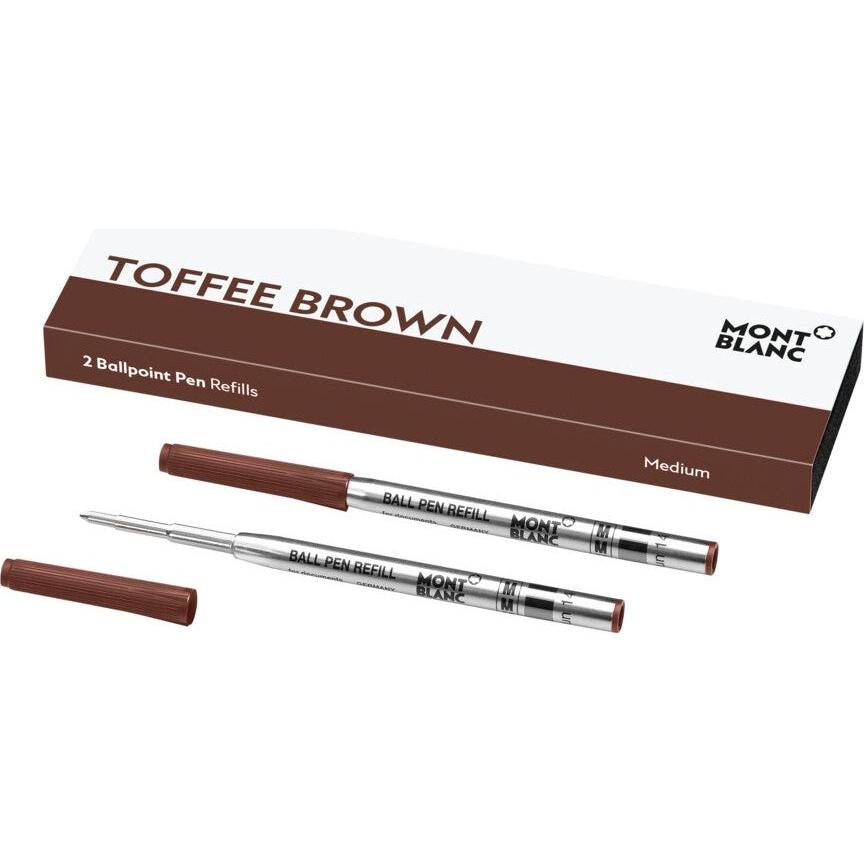 MONTBLANC  FASHION ACCESSORIES Mod. BALLPOINT PEN REFILLS - Medium - TOFFEE BROWN FASHION ACCESSORIES MONTBLANC