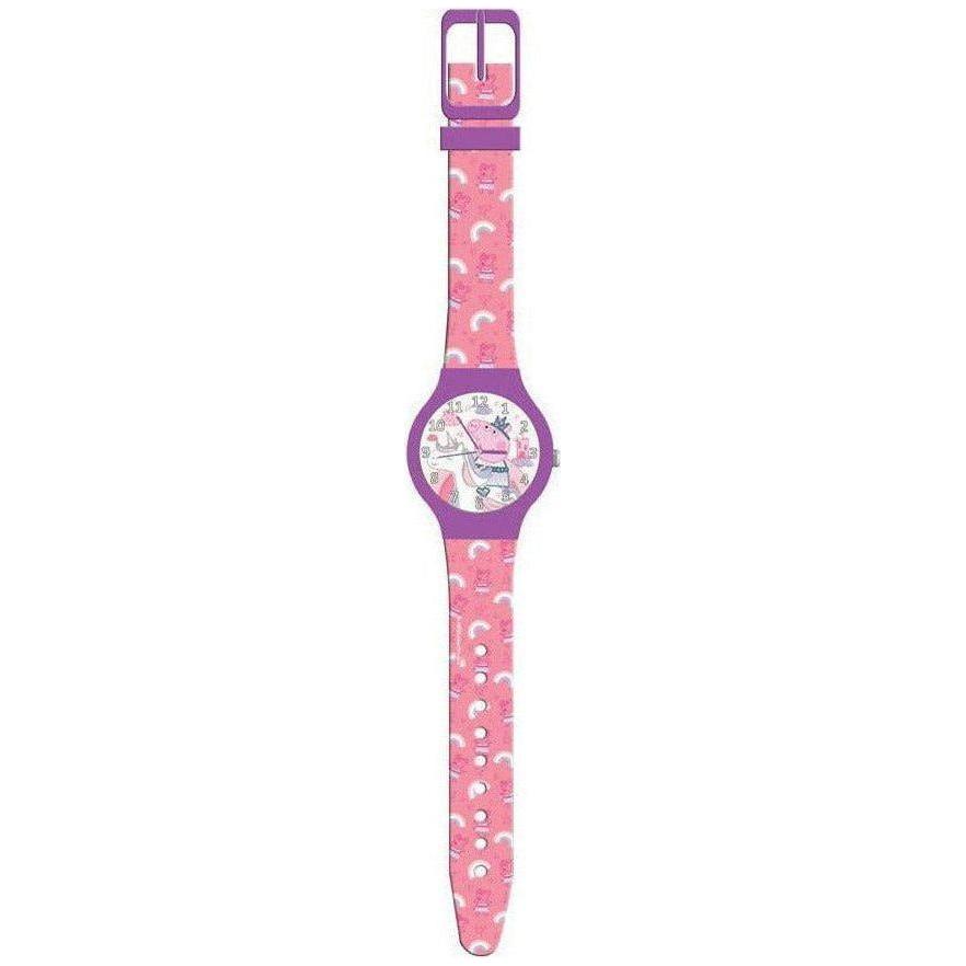 PEPPA PIG KID WATCH Mod. 482625 - Tin BoxBaby,Category-Watches,Gender-Men,Gender-Women,READY STOCKED WATCHES,Subcategory-WatchesMen,Subcategory-WatchesWomen,women>accessorries,Wristwatch