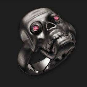 AMBROSINI JEWELS - ANELLO ARGENTO 925° 深棕色 13 颗